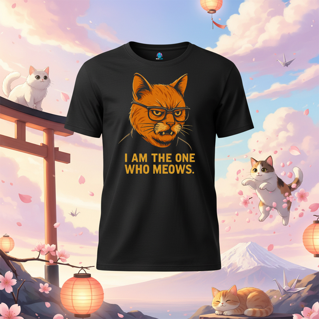 One Who Meows Cat T-Shirt