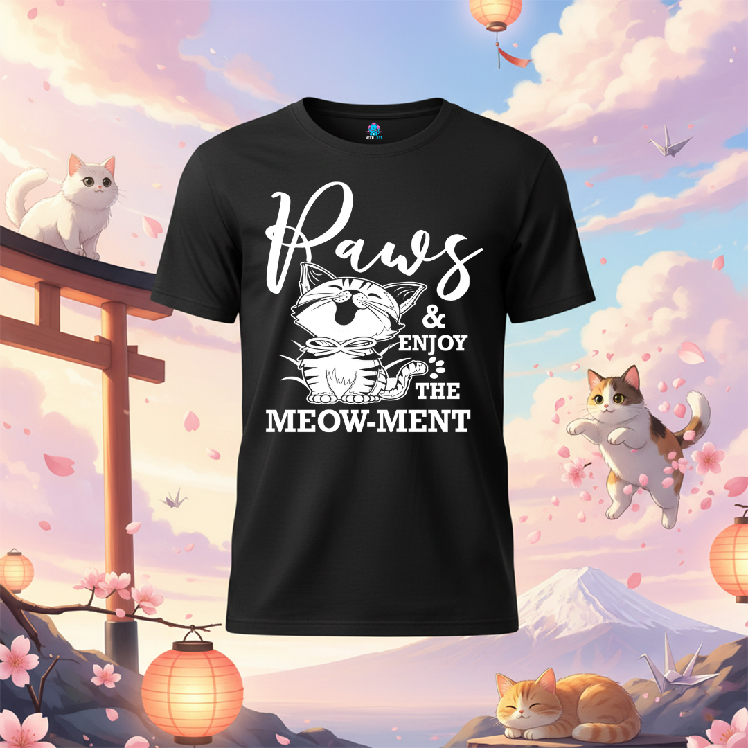 Paws & Enjoy the Meow-ment T-Shirt