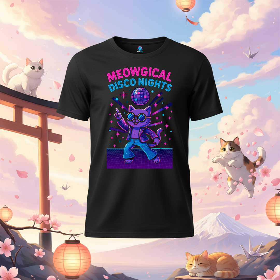 Meowgical Disco Nights T-Shirt