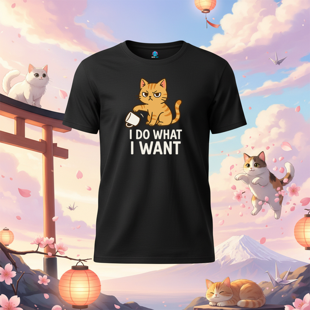 Do What I Want Cat T-Shirt