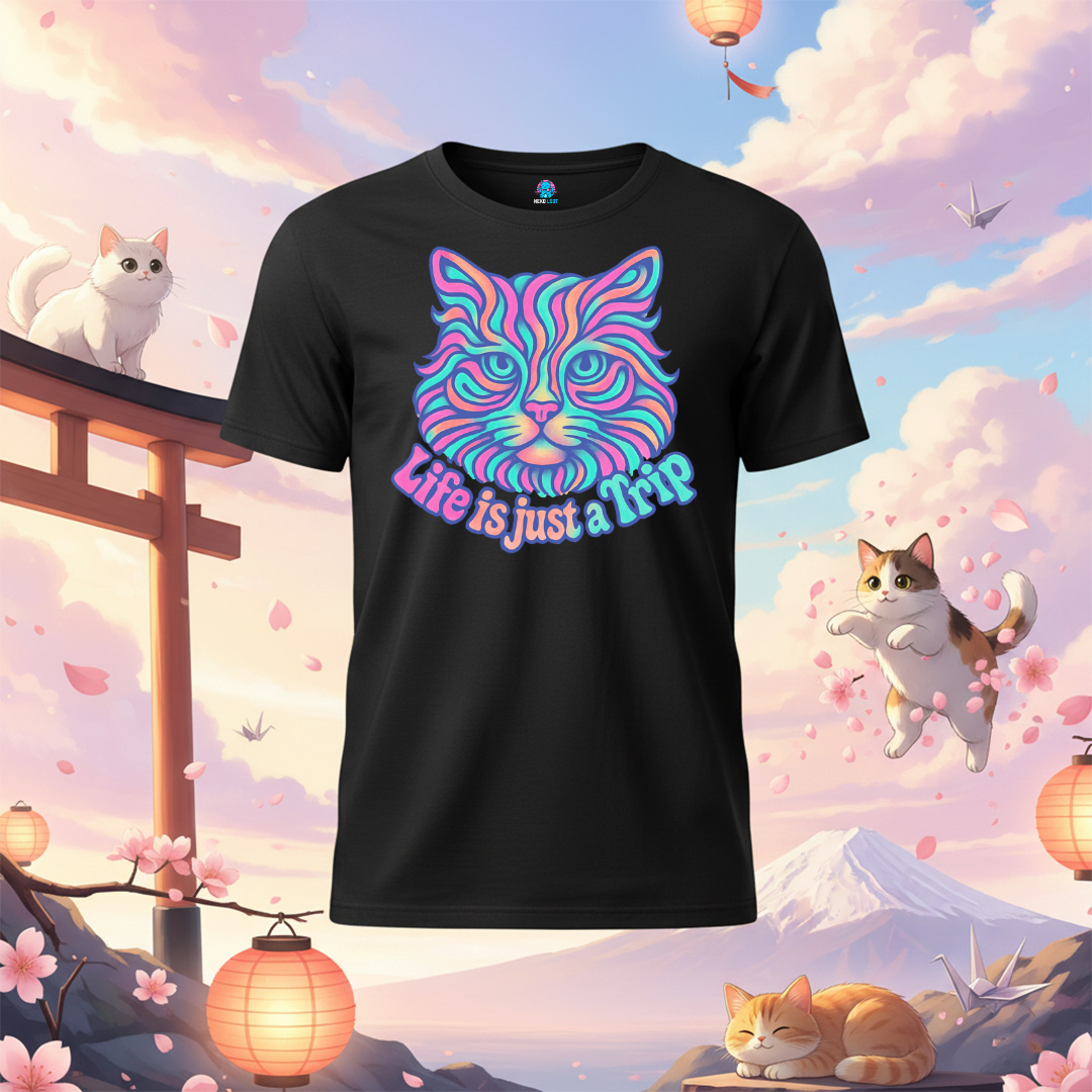 Dreamy colors Cat T-Shirt