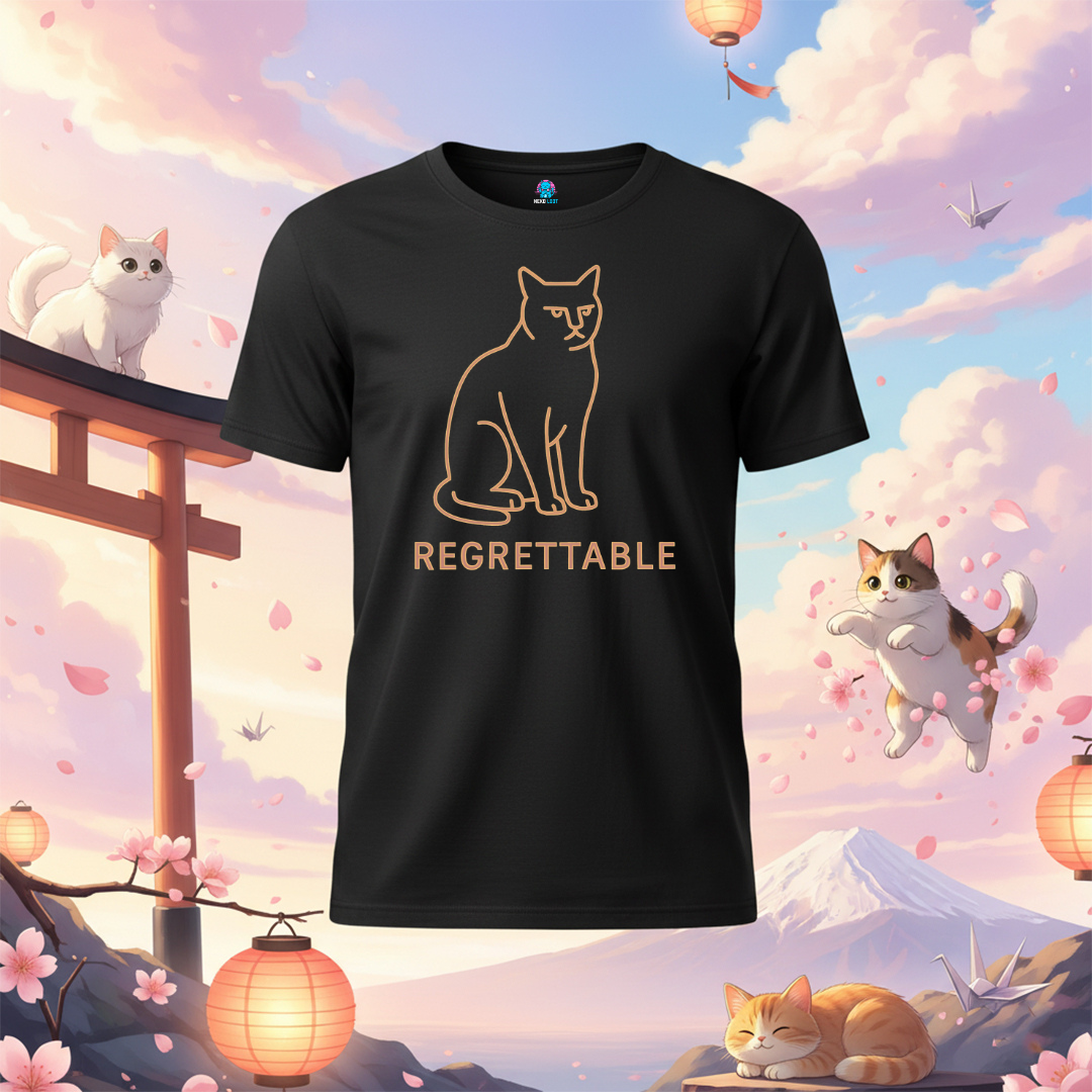 Regrettable Cat T-Shirt