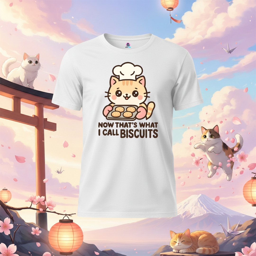 Biscuits Cat T-Shirt