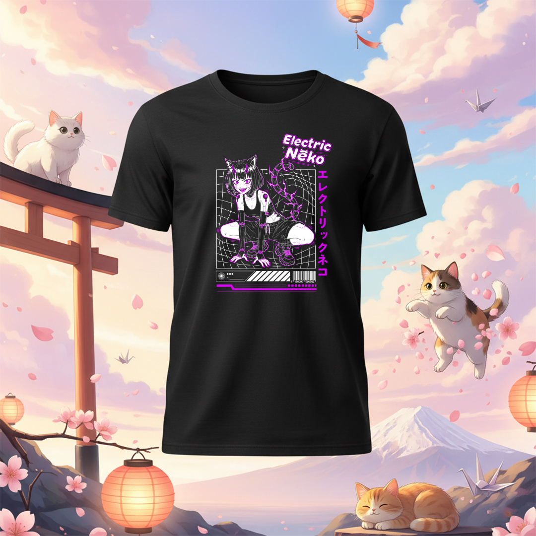 Electric Neko T-Shirt