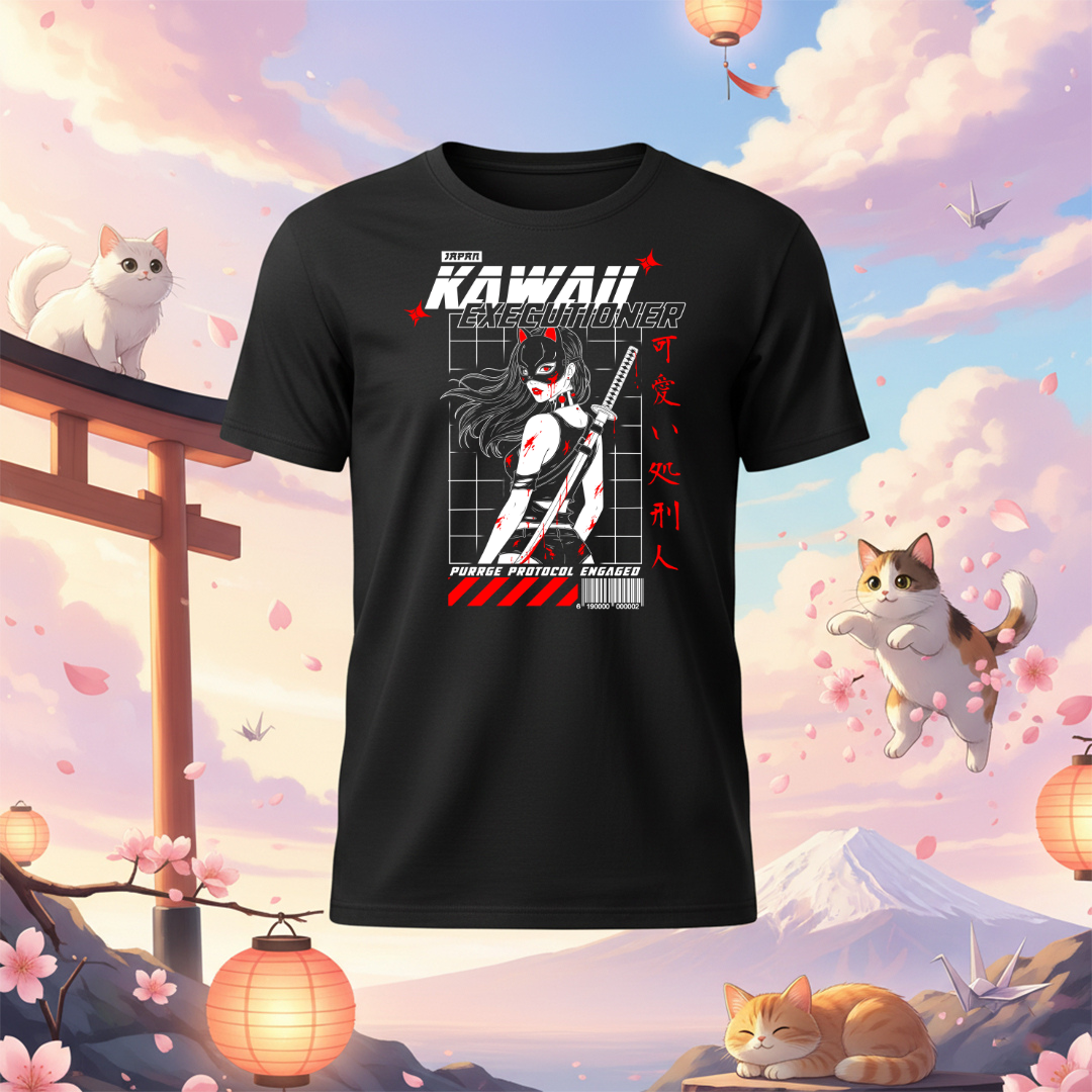 Kawaii Graphic T-Shirt