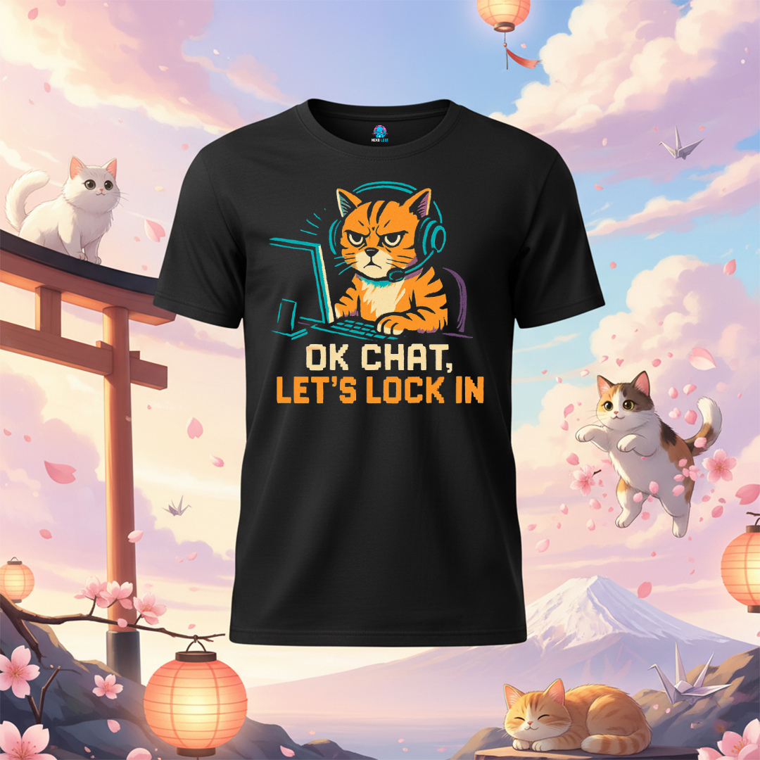 Gaming Cat T-Shirt