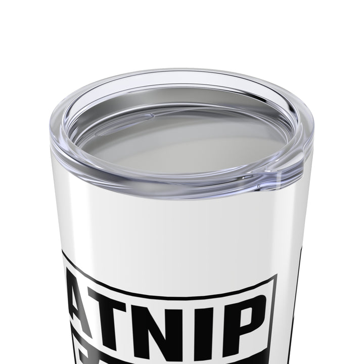 Funny Cat Lover Tumbler 20oz | Gift for Cat Mom, Pet Lover's Mug, Birthday Gift, Cat Themed Drinkware, Coffee Cup