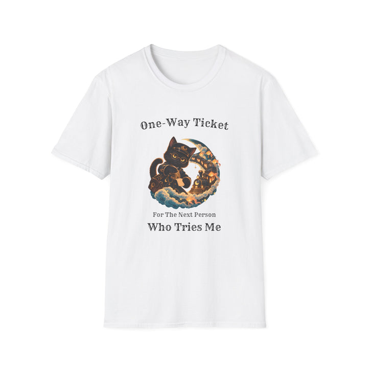 Spirit Train Inspector Cat T-Shirt