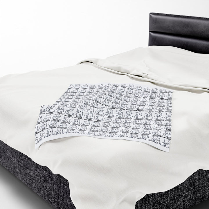 Cozy Velveteen Plush Blanket for Comfort and Warmth