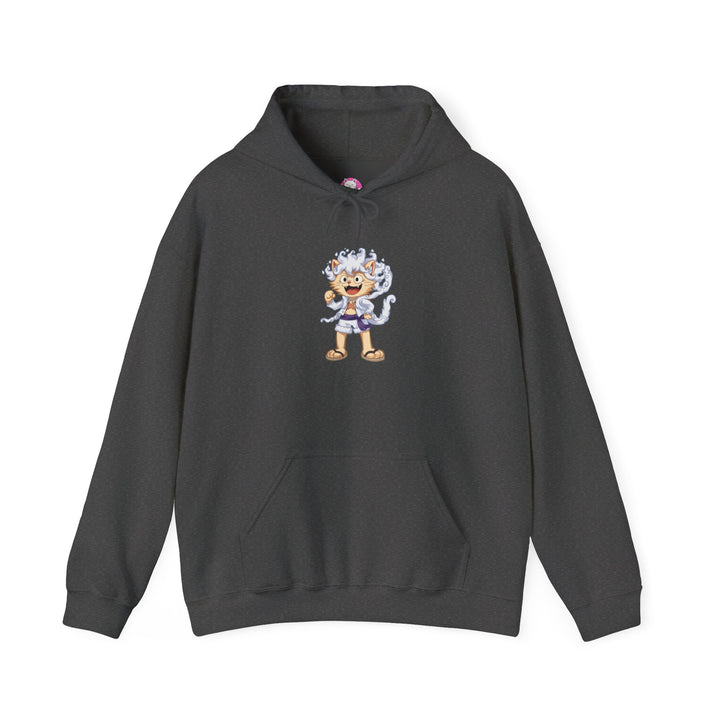 Anime Cat Luffy Gear 5 Hoody
