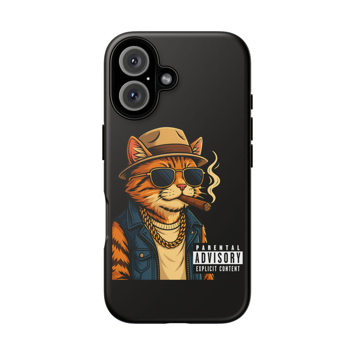 Parental Advisory Cat Phone Case