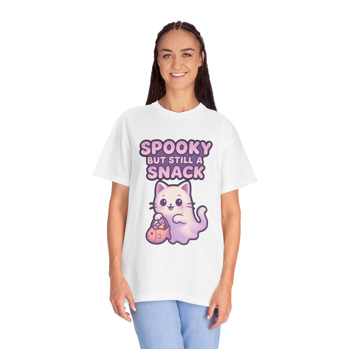 Spooky Snack Clever Cat T-Shirt
