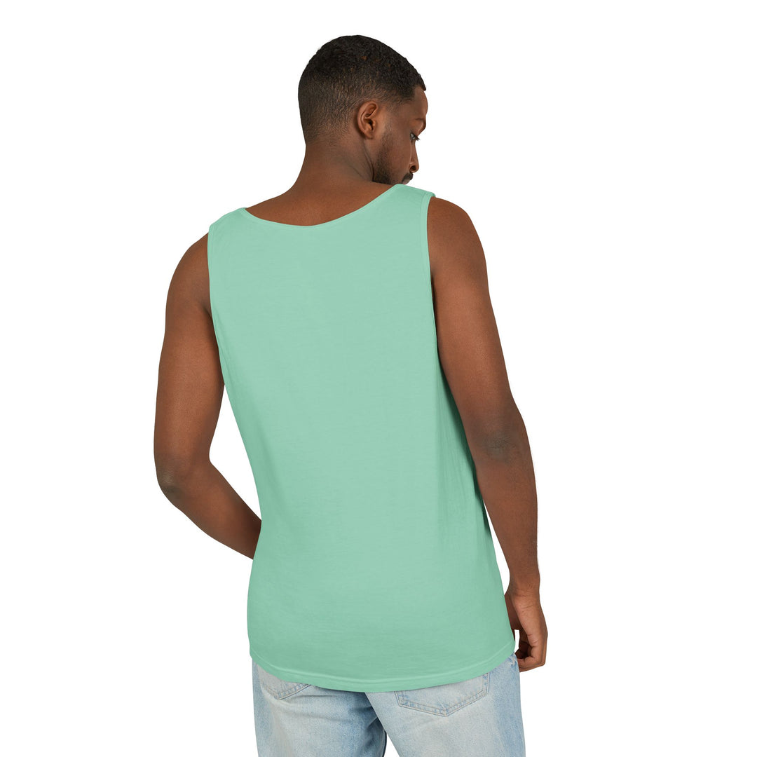 Whimsical Cat Tank Top, Unisex Funny Summer Shirt, Lightweight Graphic Top, Gift for Cat Lovers, Perfect for Beach Days, Casual Comfort Wear