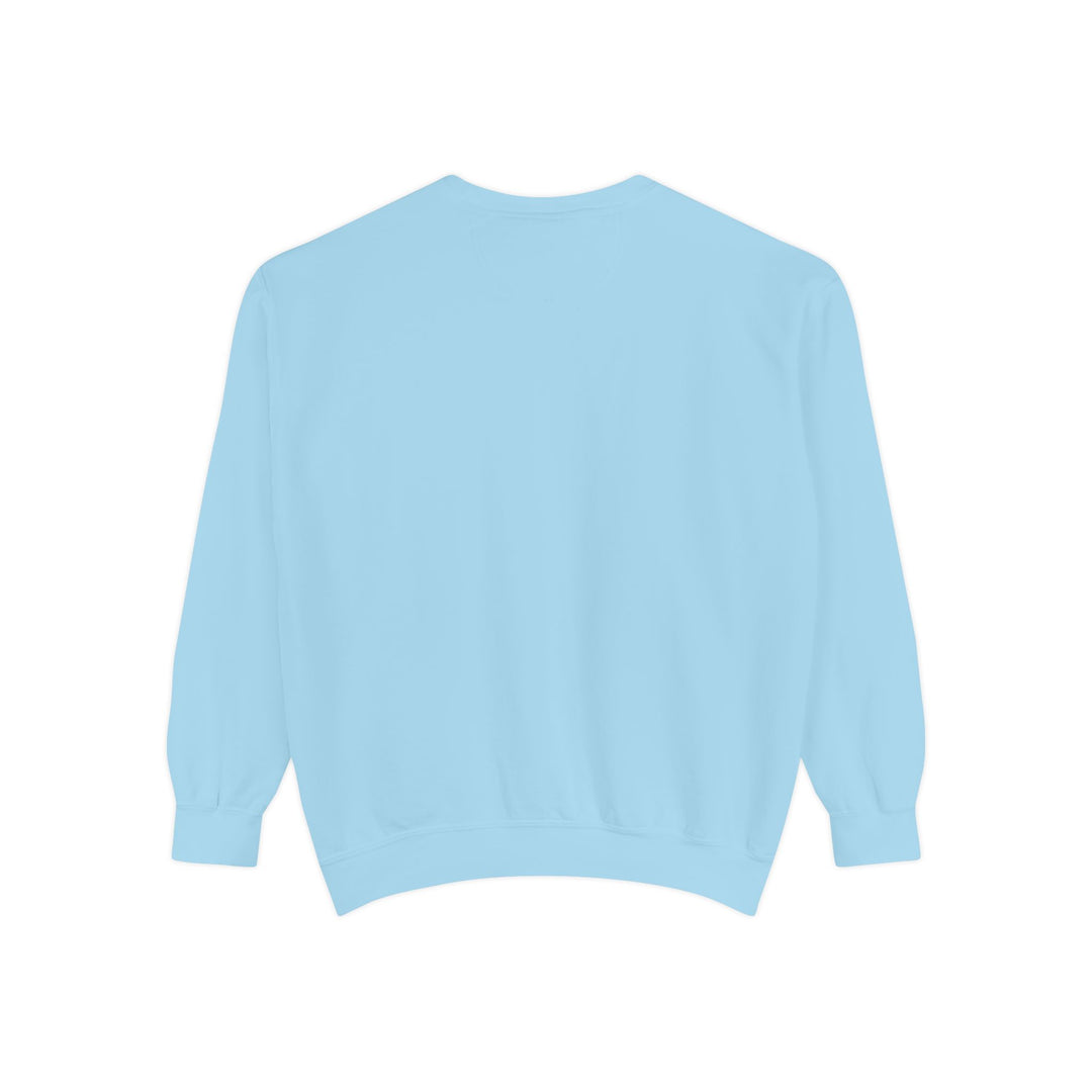 Cute Cat Character Sweatshirt Featuring a Whimsical Feline in a Cheerful Anime Inspired Pose for Fans of Unique Graphics Animal Lover Apparel Fun Fashion Casual Wear