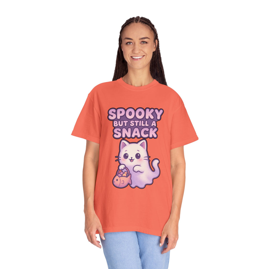 Spooky Snack Clever Cat T-Shirt