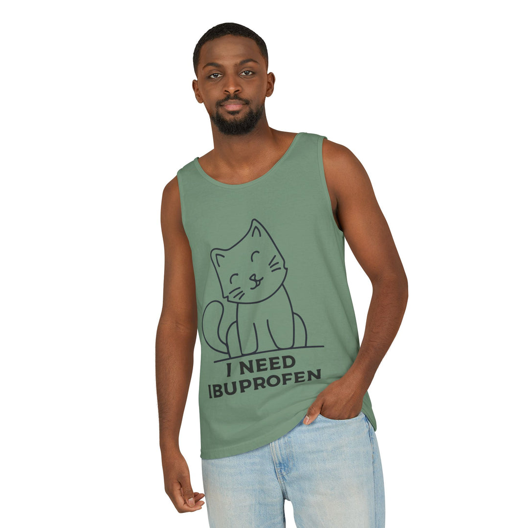 Funny Cat Tank Top, Summer Tee, Gifts for Cat Lovers, Cute Animal Apparel, Relaxing Casual Wear, Women's Funny Shirt
