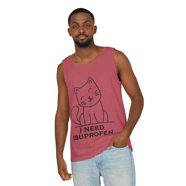 Funny Cat Tank Top, Summer Tee, Gifts for Cat Lovers, Cute Animal Apparel, Relaxing Casual Wear, Women's Funny Shirt