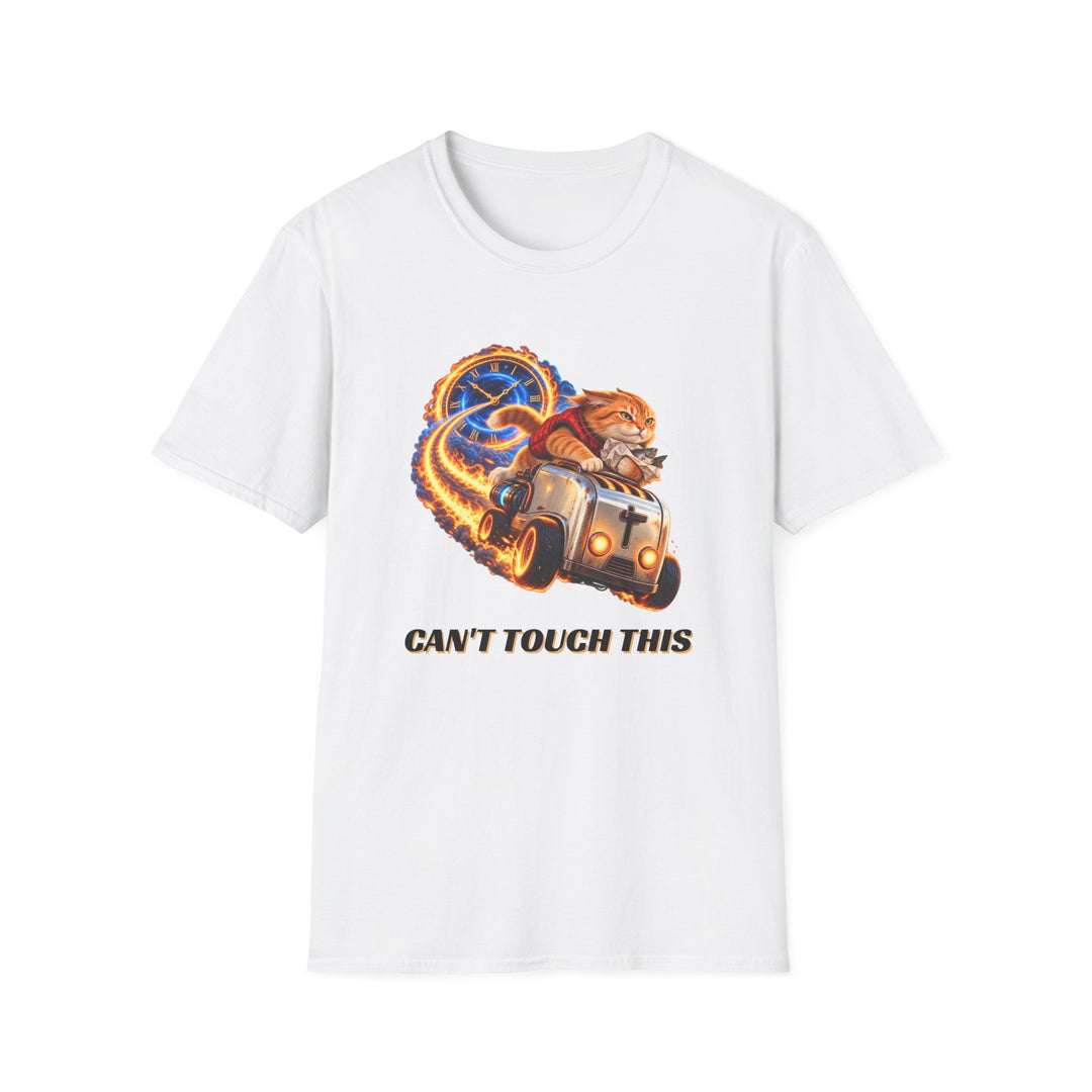 Time Machine Food Run Cat T-Shirt
