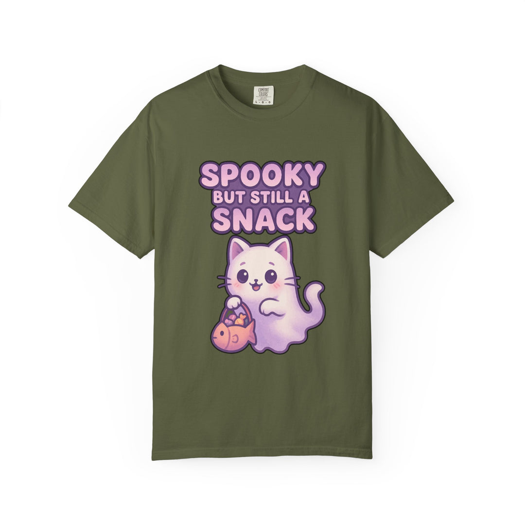 Spooky Snack Clever Cat T-Shirt