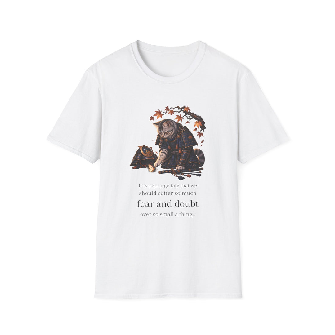 Samurai Window Guardian Cat T-Shirt