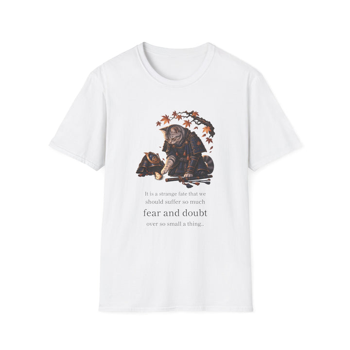 Samurai Window Guardian Cat T-Shirt