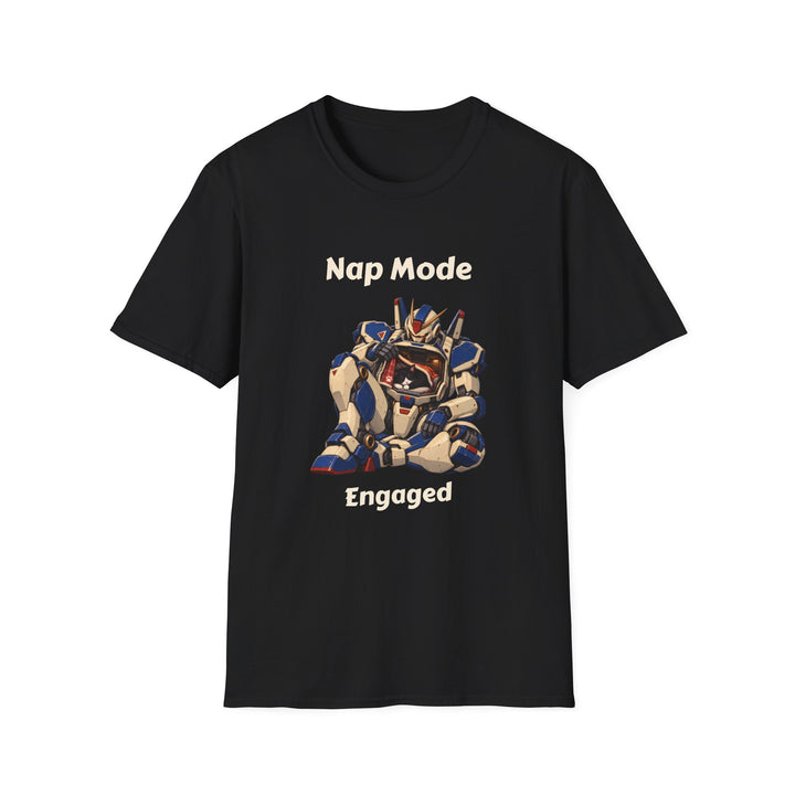 Mecha Pilots Need Naps Cat T-Shirt