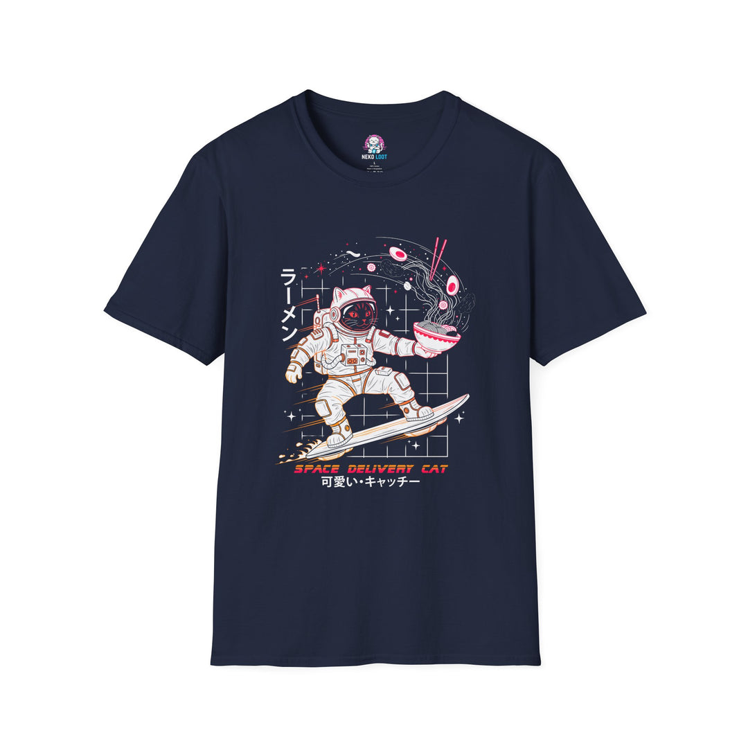 Space Delivery Cat Unisex T-Shirt