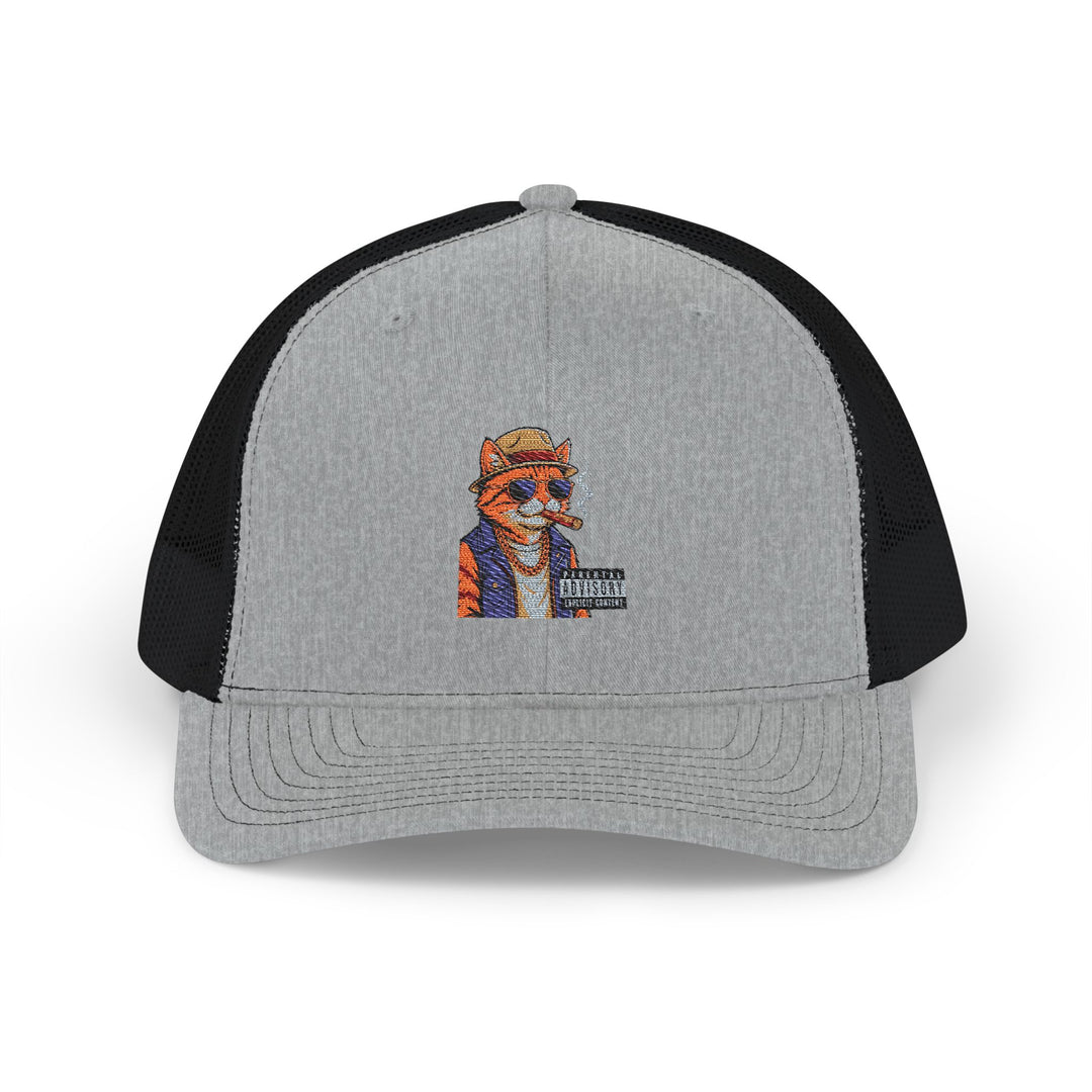 Paw-some Embroidered Snapback Trucker Cap, Dog Lover Hat, Pet Owner Gift, Animal Lover Cap, Casual Style, Unique Headwear