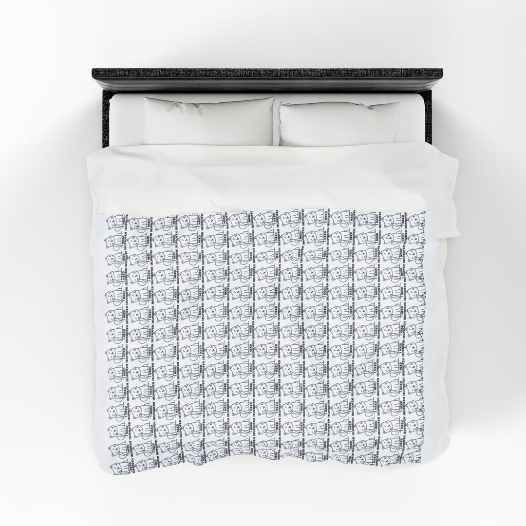 Cozy Velveteen Plush Blanket for Comfort and Warmth
