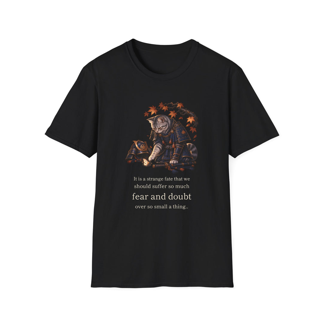 Samurai Window Guardian Cat T-Shirt
