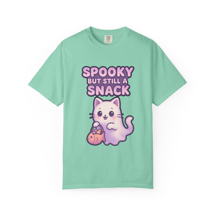 Spooky Snack Clever Cat T-Shirt