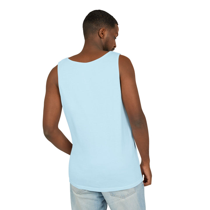 Anime Cat Warrior Tank Top, Unisex Graphic Tee, Cute Anime Apparel, Summer Fashion, Gift for Anime Fans