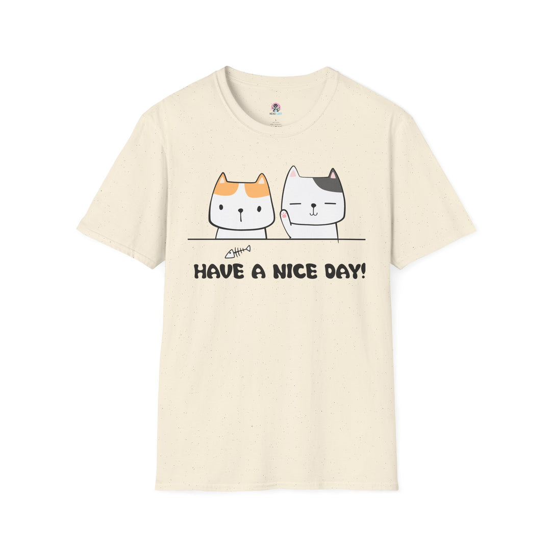 Nice Day Cat Graphic T-Shirt