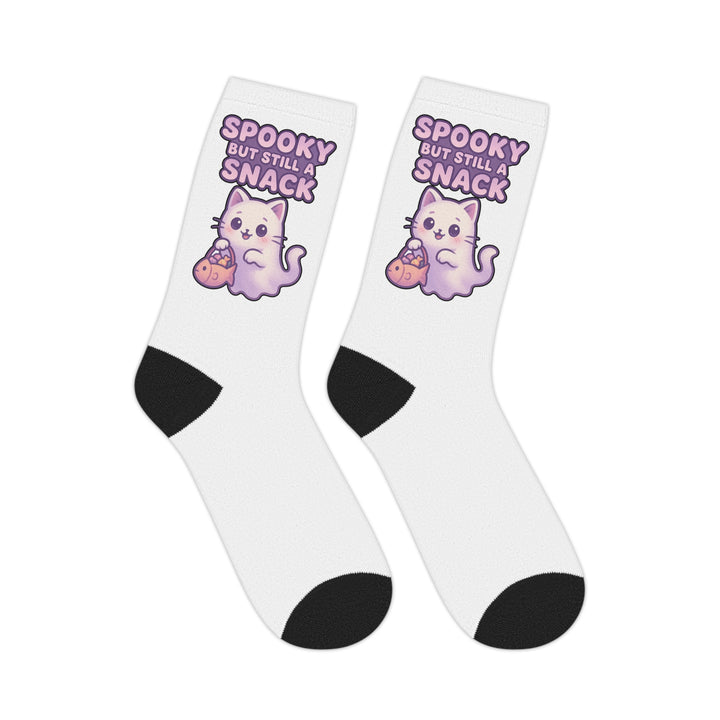 Spooky Cat Snack Socks