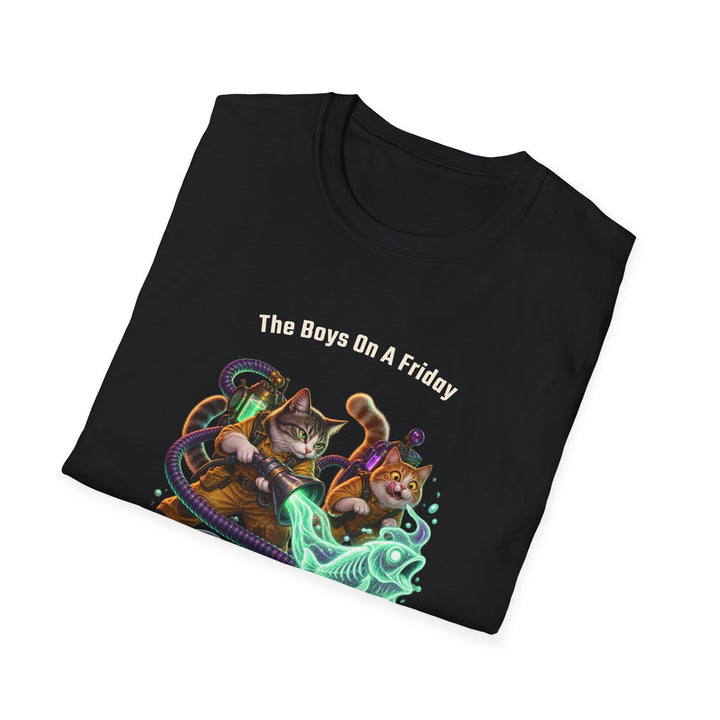 Paranormal Pest Patrol Cat T-Shirt