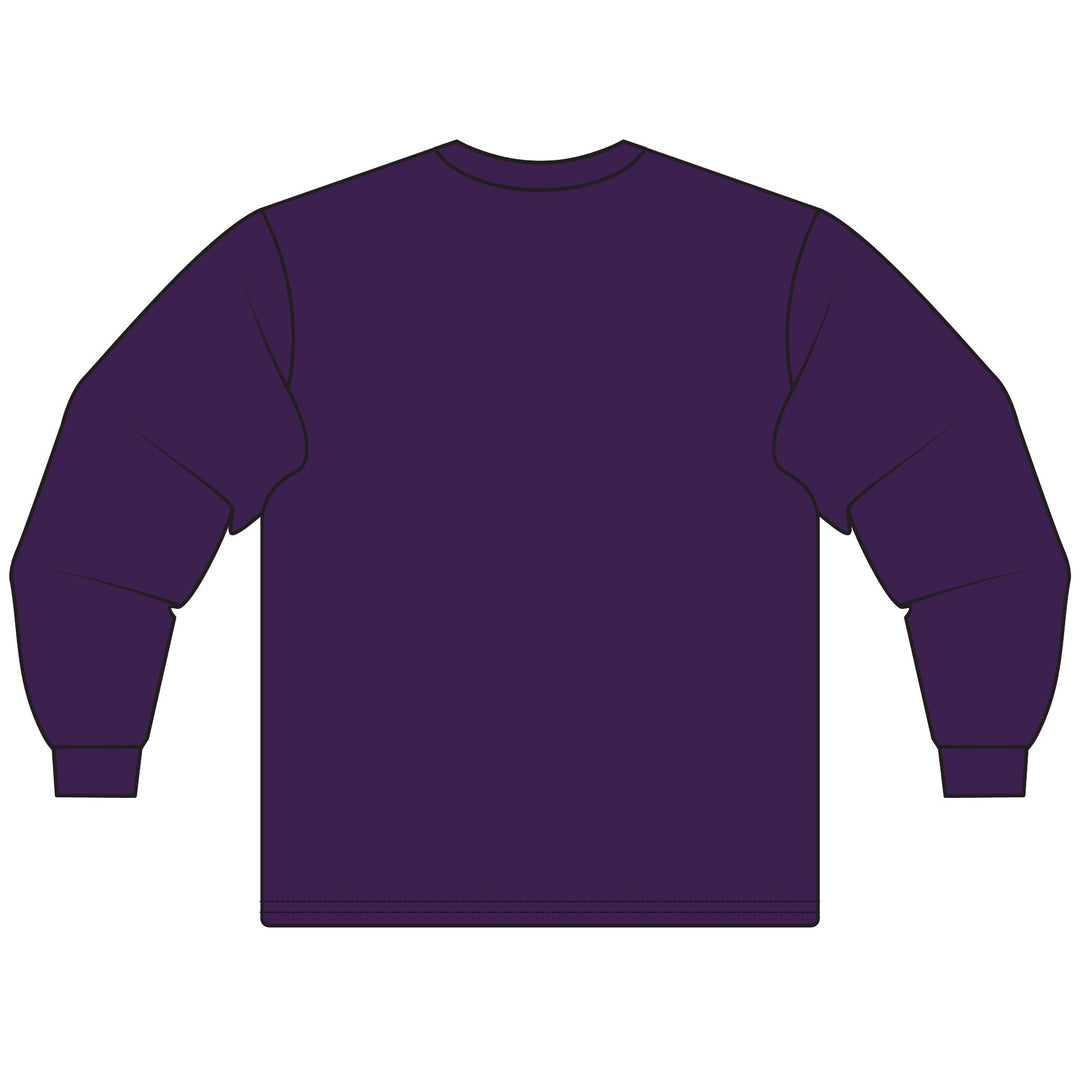 Spooky Snack Cat Long Sleeve T-Shirt