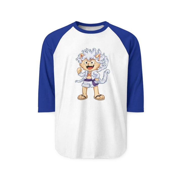 Luffy Cat Gear 5 Three-Quarter Sleeve Shirt