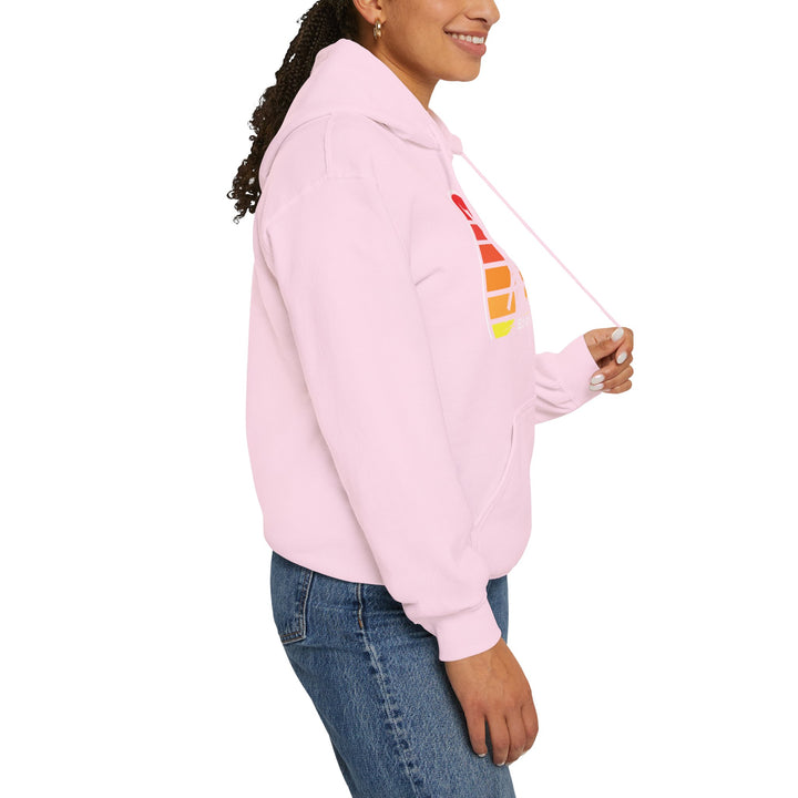 Samurai Cat Sunset Hoodie