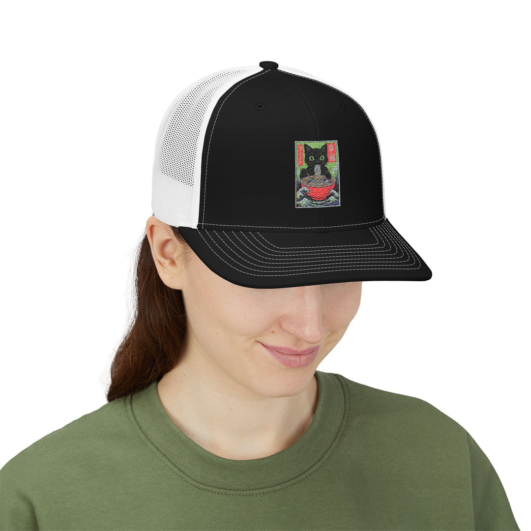 Cat-Themed Snapback Trucker Cap, Perfect for Pet Lovers, Unique Gift for Cat Owners, Summer Style Hat, Fun Accessory for Outdoor Events