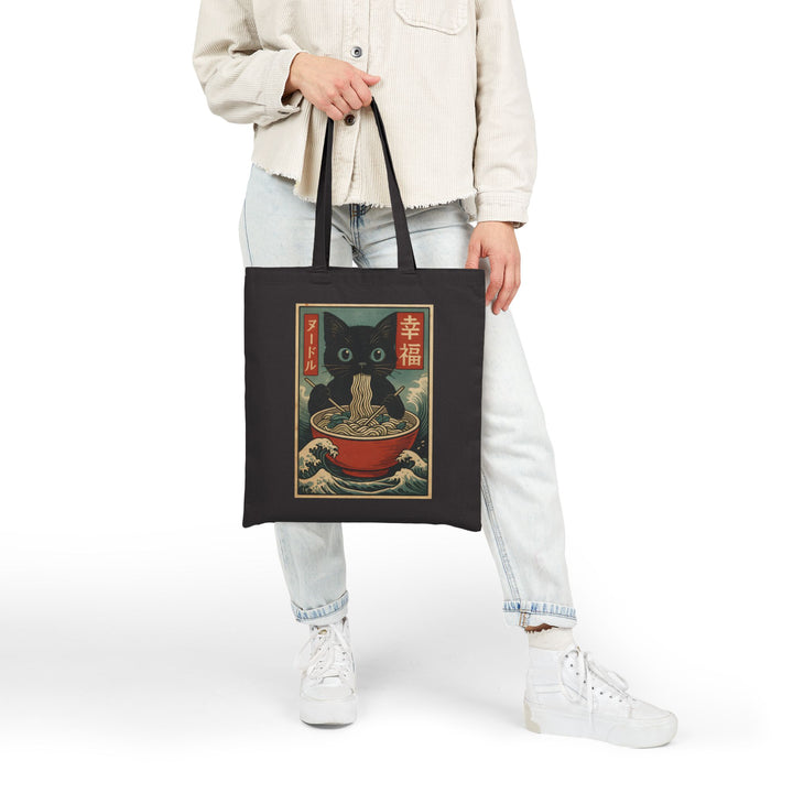Kawaii Cat Tote Bag, Cute Cotton Canvas, Eco-Friendly Shopping Bag, Gift for Cat Lovers, Artsy Market Bag, Perfect for Everyday Use, [...]