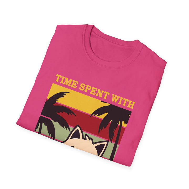 Funny Cat Time Wasted T-Shirt