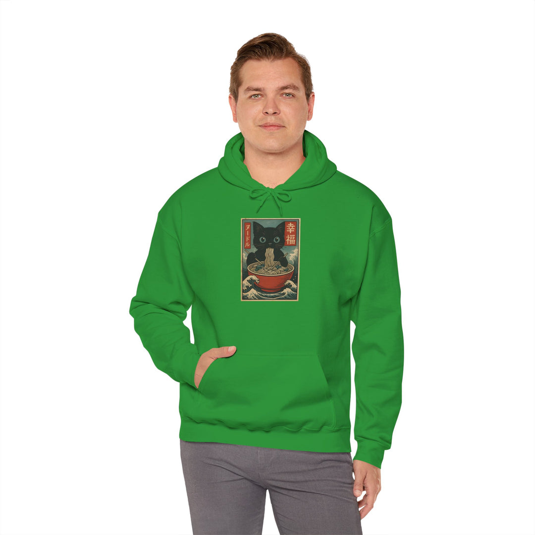 Cozy Cat-Inspired Hoodie: Perfect for Cat Lovers, Gift for Pet Owners, Winter Wear, Lounge Apparel, Unique Sweatshirt