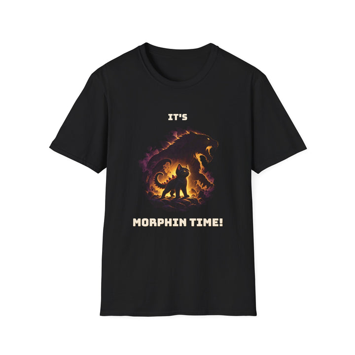 Tiny Dino Big Shadow Cat T-Shirt