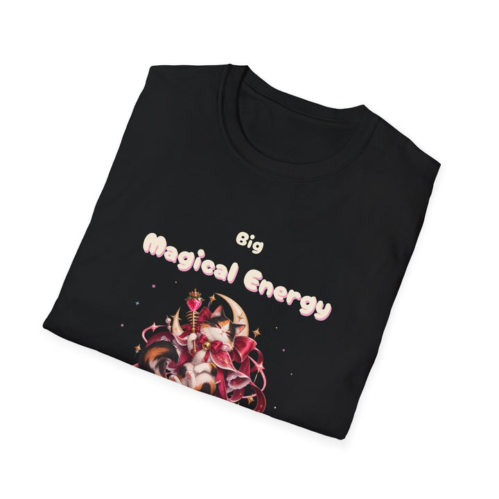 Strawberry Sailor Mage Cat T-Shirt