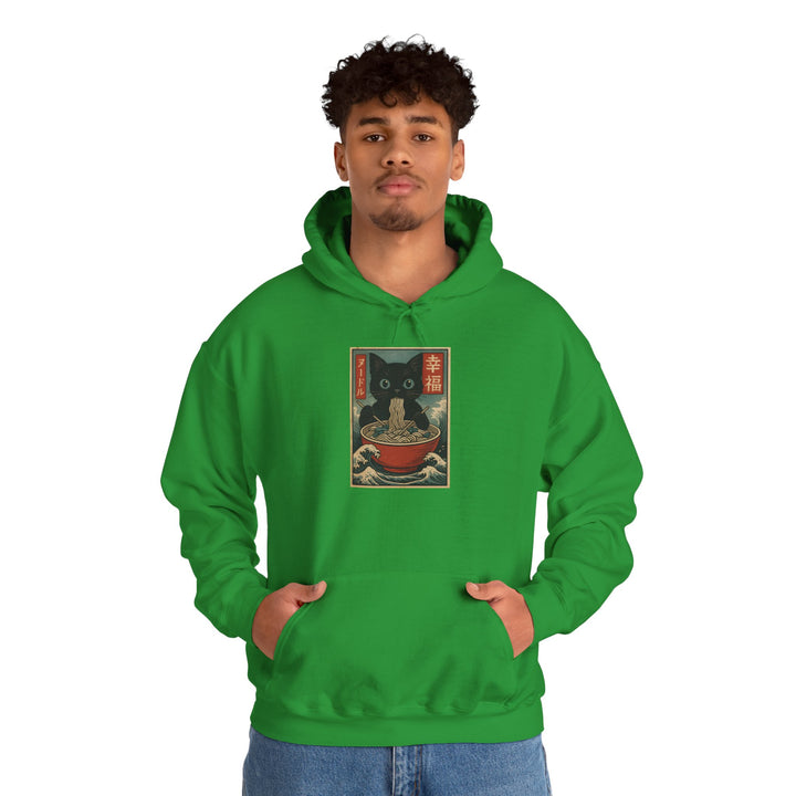 Cozy Cat-Inspired Hoodie: Perfect for Cat Lovers, Gift for Pet Owners, Winter Wear, Lounge Apparel, Unique Sweatshirt