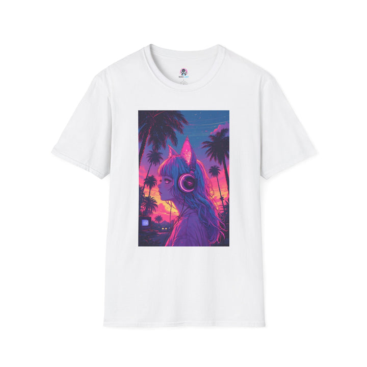 Retro Catgirl Vibes T-Shirt