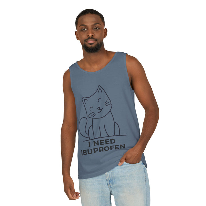 Funny Cat Tank Top, Summer Tee, Gifts for Cat Lovers, Cute Animal Apparel, Relaxing Casual Wear, Women's Funny Shirt