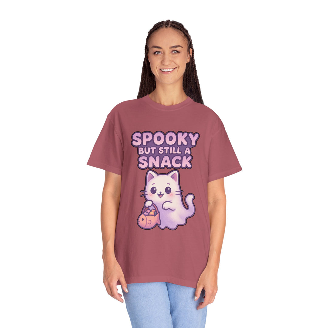 Spooky Snack Clever Cat T-Shirt