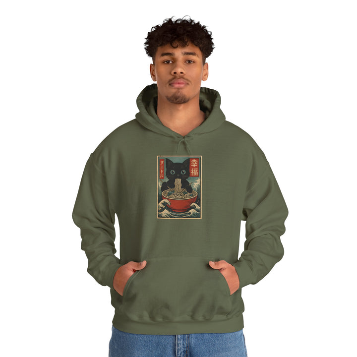 Cozy Cat-Inspired Hoodie: Perfect for Cat Lovers, Gift for Pet Owners, Winter Wear, Lounge Apparel, Unique Sweatshirt