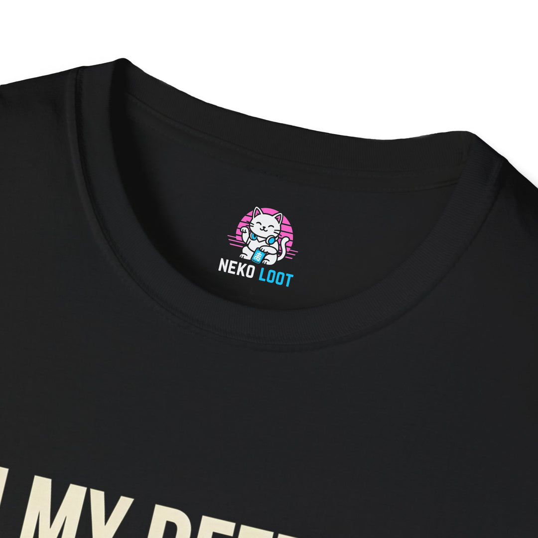 Left Unsupervised Boxed Slogan T-Shirt